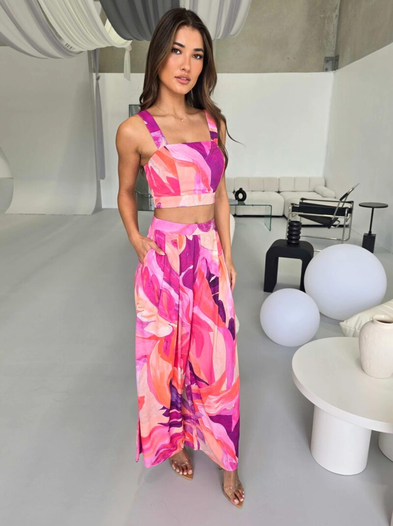 Vibrant Summer Two-Piece Set